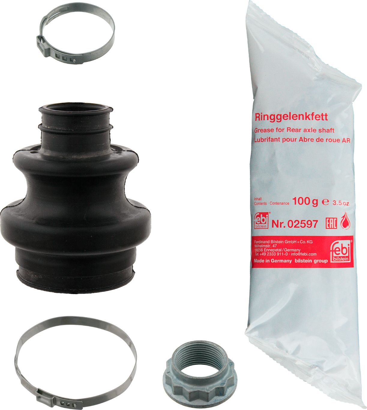 Пыльник ШРУСа наружный Febi Bilstein (резина). Артикул 30965