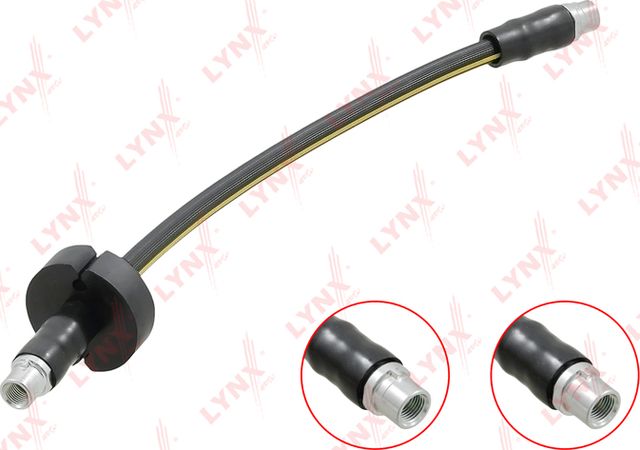 Тормозной шланг LYNXauto передний для Audi A6 allroad I (C5) 2000-2005. Артикул BL-3110