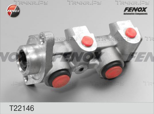 Тормозной цилиндр главный Fenox (алюминий). Артикул T22146