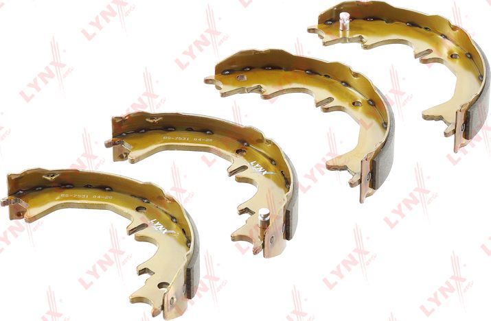 Тормозные колодки (стояночная тормозная система) LYNXauto. Артикул BS-7531