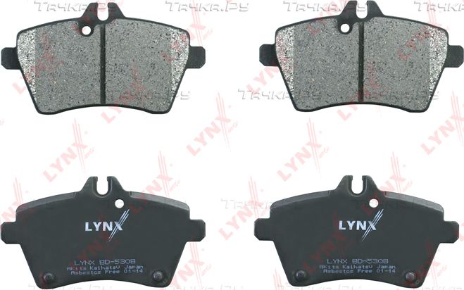 Тормозные колодки LYNXauto. Артикул BD-5308