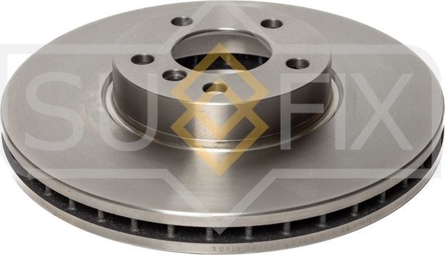 Диск тормозной передний правый/левый BMW X5 (E70) 2006-2013/X6 (E71, E72) 2007-2 (Sufix). Артикул FX1003