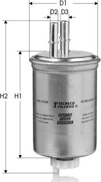 Топливный фильтр  Tecneco Filters. Артикул GS10852