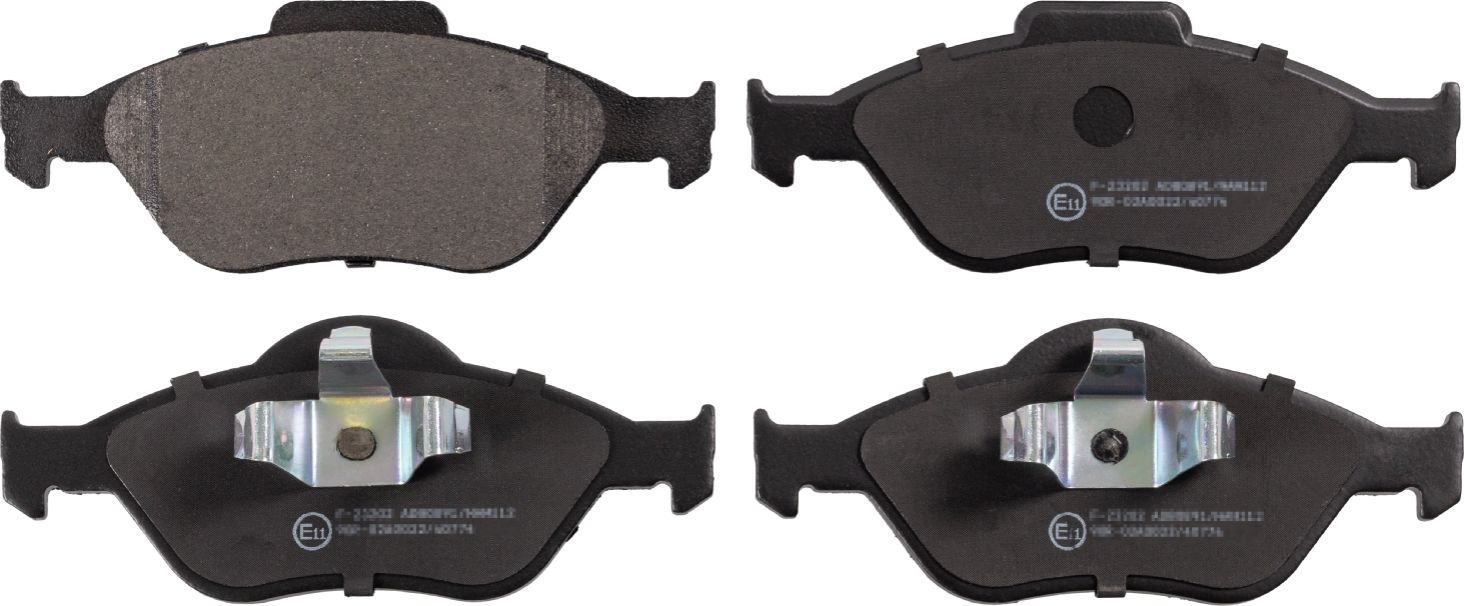 Тормозные колодки Blue Print. Артикул ADM54281