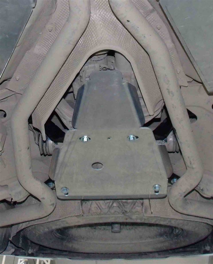 Защита алюминиевая Alfeco для редуктора заднего моста Land Rover Discovery Sport 2014-2019. Артикул ALF.38.15 AL4