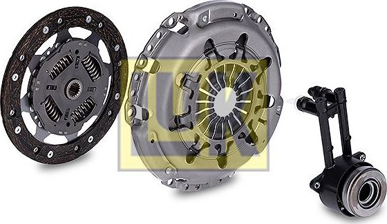 Сцепление (комплект) LuK RepSet Pro для Ford Fiesta IV 1999-2000. Артикул 621 2135 33
