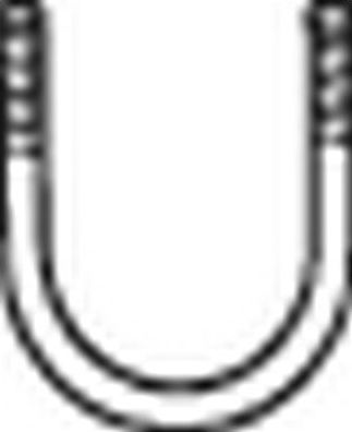 Хомут глушителя Bosal. Артикул 250-665