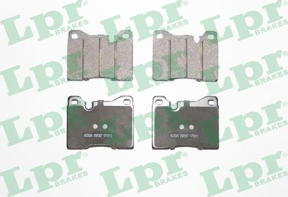 Тормозные колодки LPR. Артикул 05P207