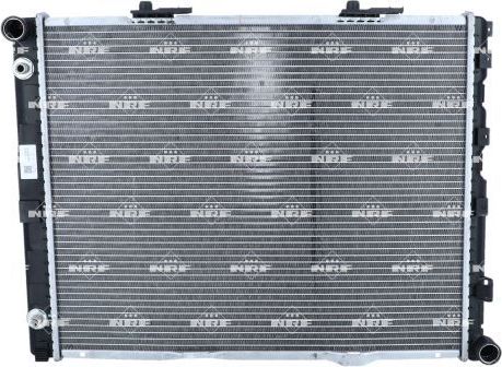 Радиатор охлаждения двигателя NRF (алюминий) для Mercedes-Benz E-Класс I (W124) 1993-1996. Артикул 58253