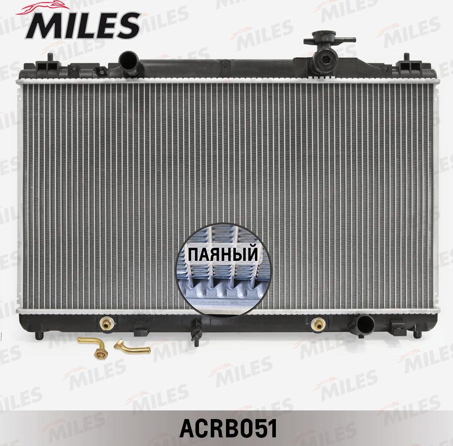 Радиатор охлаждения двигателя Miles (алюминий). Артикул ACRB051
