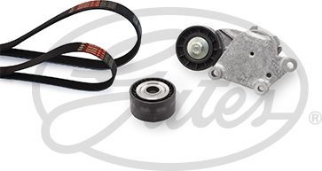 Приводной ремень поликлиновой с роликами (комплект) Gates Micro-V® Kit. Артикул K146PK1708