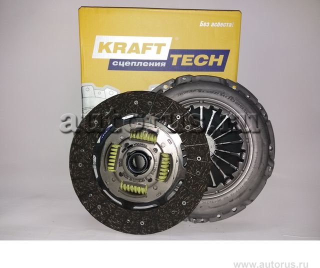 Сцепление (комплект) KraftTech OCT для Ford Transit VI 2000-2006. Артикул W00255C9