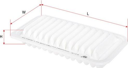 Воздушный фильтр Sakura для Toyota WiLL Cypha 2001-2005. Артикул A-1178