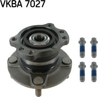 Ступичный подшипник (комплект) SKF. Артикул VKBA 7027