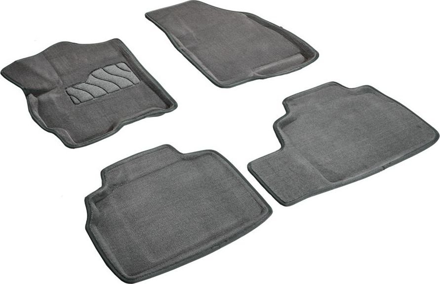 Коврики Seintex 3D ворсовые для салона Exeed LX 2020-2026 СЕРЫЕ. Артикул 99249