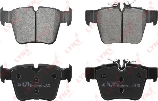 Тормозные колодки LYNXauto. Артикул BD-5372