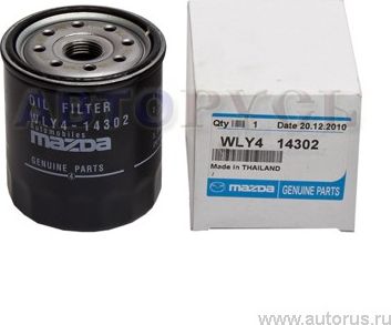 Масляный фильтр Mazda. Артикул WLY414302