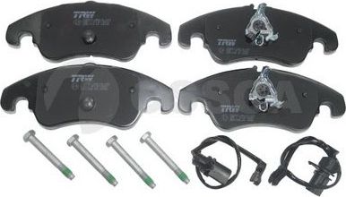 Тормозные колодки OSSCA. Артикул 18201