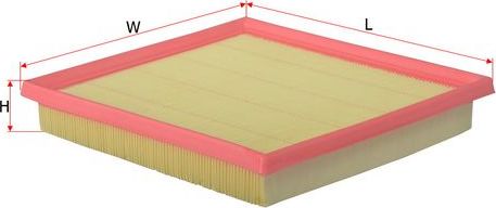 Воздушный фильтр Sakura для Subaru XV II 2017-2026. Артикул A-61600