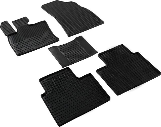 Коврики резиновые Seintex с узором сетка для салона Geely Atlas II 2023-2026. Артикул 316444