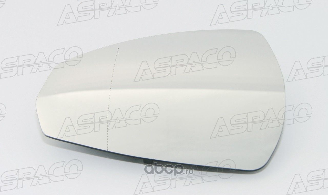 ЗЕРКАЛЬНЫЙ ЭЛЕМЕНТ ЛЕВОГО ЗЕРКАЛА ДВОЙНОЙ (L) AUDI A3 (12>) (Aspaco). Артикул AP7535E