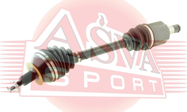 Полуось (привод в сборе, приводной вал) Asva. Артикул VWDL-6RF