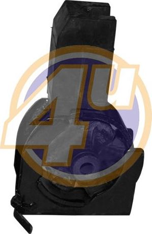 Подушка (опора) двигателя 4U (резина/металл). Артикул TY-EM-00091