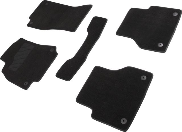 Коврики текстильные Seintex (LUX) на резиновой основе для салона Audi A7 II (C8) 2018-2026. Артикул 90026