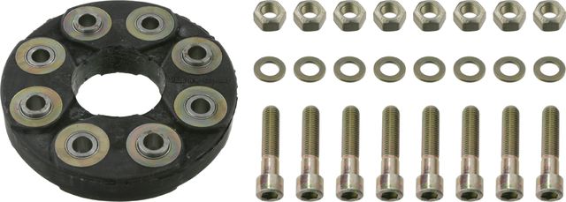 Крестовина карданного вала Febi Bilstein ProKit передняя/задняя для Mercedes-Benz SL-Класс IV (R129) 1989-2001. Артикул 03412