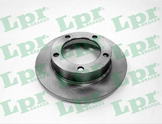 Тормозной диск LPR передний для ВАЗ Нива, 4x4 1976-2026. Артикул L1011P