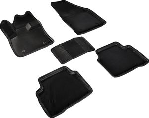 Коврики Seintex 3D EVA Соты для салона Geely Tugella 2020-2026 ЧЕРНЫЕ. Артикул 98454