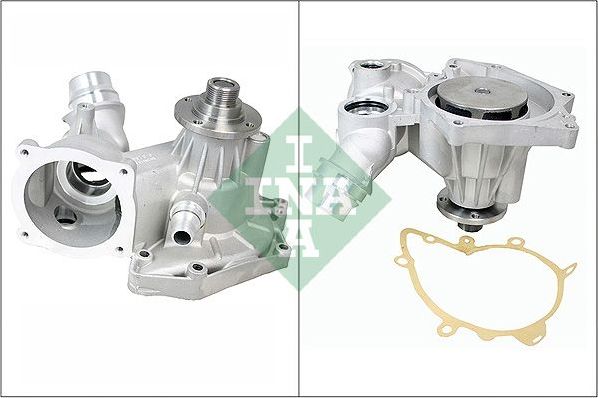 Натяжной ролик (натяжитель) приводного клинового зубчатого ремня Ina. Артикул 534 0627 10