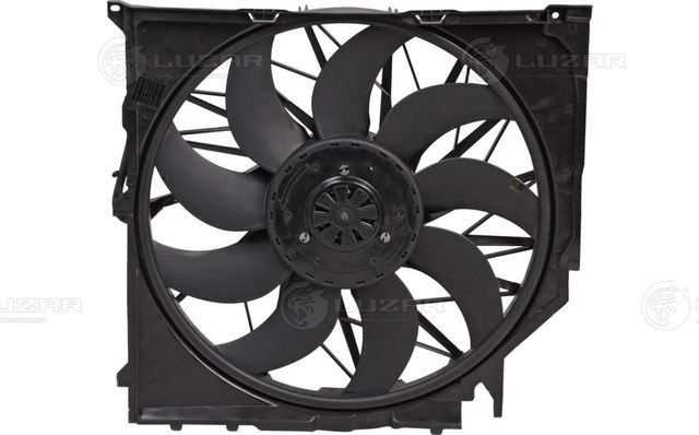 Вентилятор радиатора двигателя Luzar для BMW X3 I (E83) 2003-2010. Артикул LFK 26183