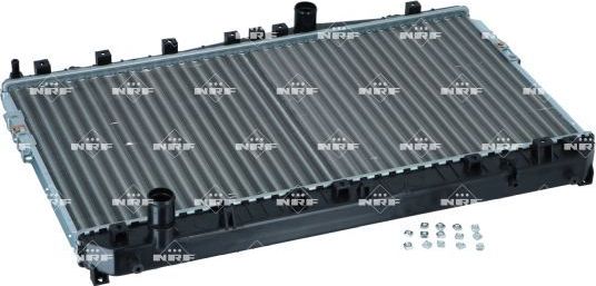 Радиатор охлаждения двигателя NRF (алюминий). Артикул 53150A