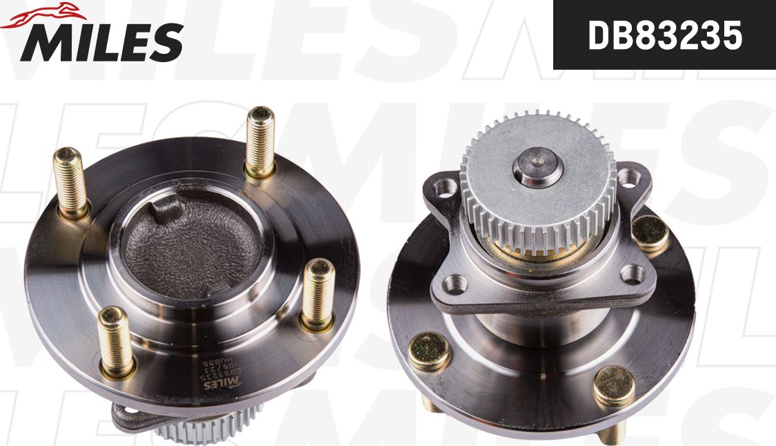 Ступица колеса с интегрированным подшипником Miles. Артикул DB83235