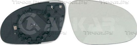 Зеркальное стекло бокового зеркала Alkar правое для SEAT Alhambra I 2004-2010. Артикул 6432128