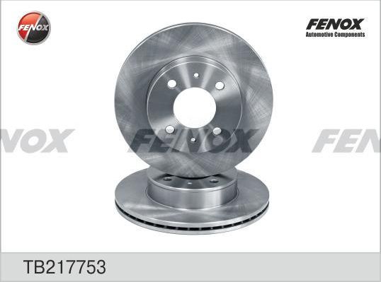 Тормозной диск Fenox. Артикул TB217753
