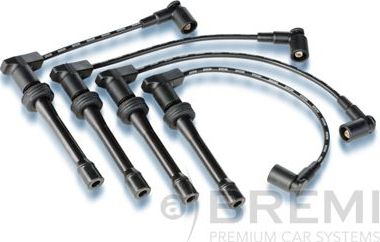 Высоковольтные провода (провода зажигания) (комплект) Bremi для ВАЗ 2110 1995-2010. Артикул 600/529