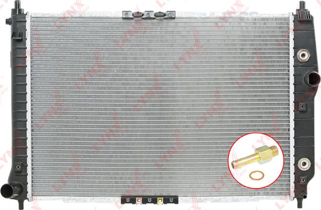 Радиатор охлаждения двигателя LYNXauto. Артикул RB-1005