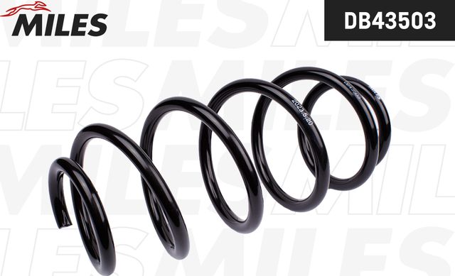 Пружина подвески Miles передняя для Volkswagen Passat B6 2005-2010. Артикул DB43503