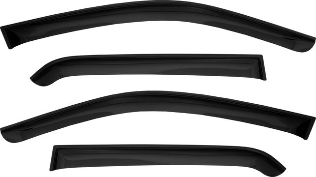 Дефлекторы REIN для окон (накладной скотч 3М) (4 шт.) Mercedes-Benz GLE-Kласс W166 2015-2018. Артикул REINWV1025