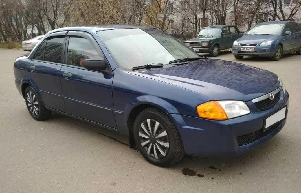 Дефлекторы Cobra Tuning для окон Mazda 323 BJ седан 1998-2003. Артикул M22398