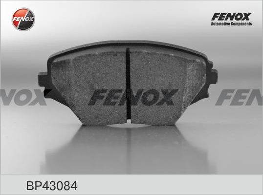 Тормозные колодки Fenox. Артикул BP43084