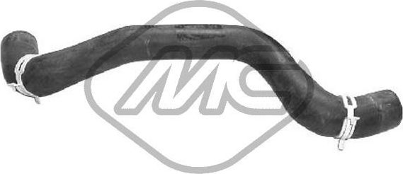 Патрубок системы охлаждения (радиатора) Metalcaucho. Артикул 08767