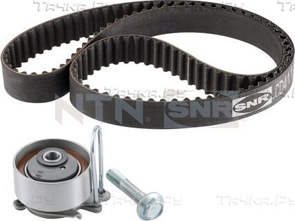 Ремень ГРМ с роликами (комплект) NTN / SNR для Honda Civic VII 2000-2005. Артикул KD474.14