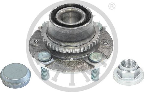 Ступица колеса с интегрированным подшипником Optimal задняя для Mazda Demio I (DW) 1998-2003. Артикул 942177