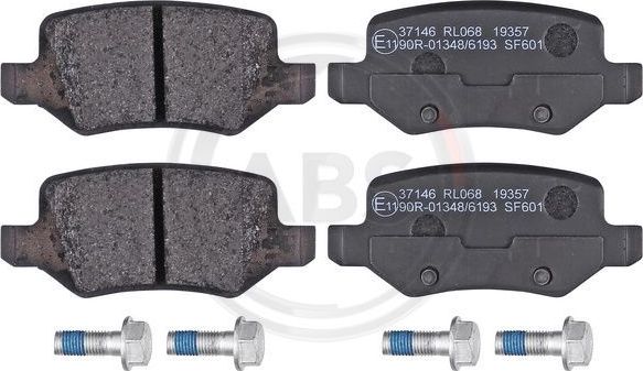 Тормозные колодки ABS. Артикул 37146