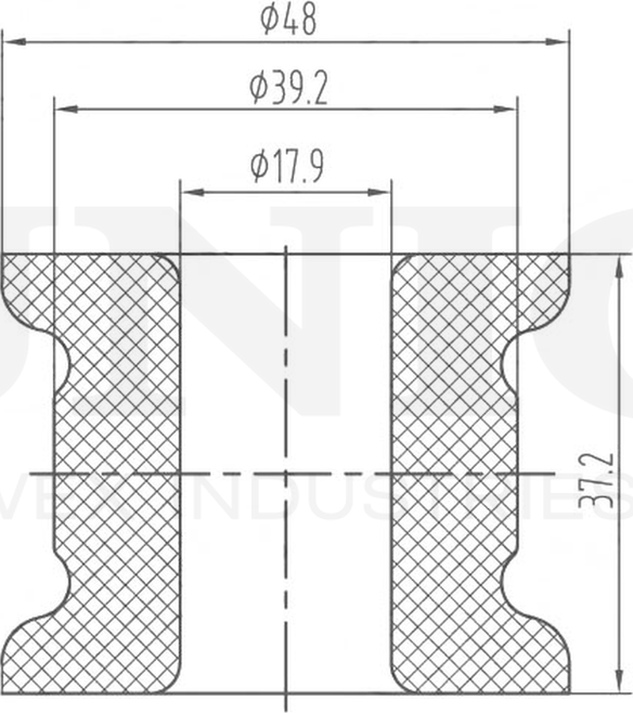 Втулка стабилизатора (Unio). Артикул RMP-10198