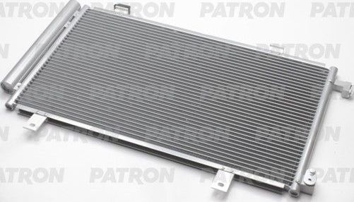 Радиатор кондиционера (конденсатор) Patron для Fiat Sedici 2006-2014. Артикул PRS1334
