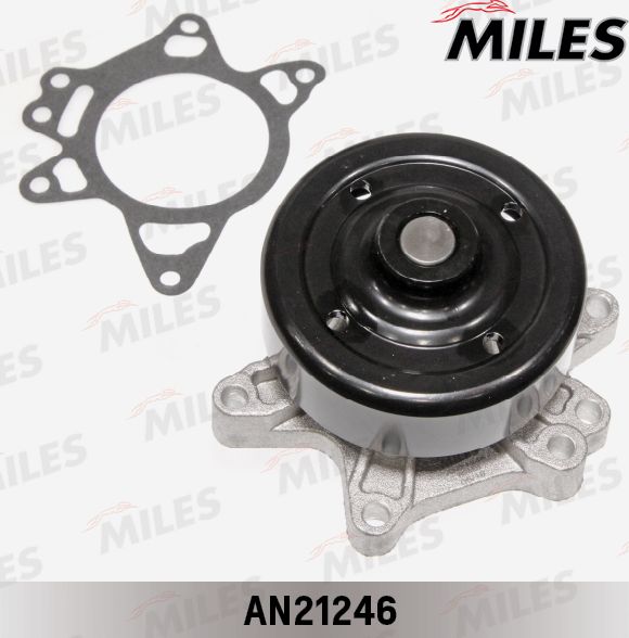 Помпа (водяной насос) Miles для Toyota Corolla E120, E130 2002-2008. Артикул AN21246